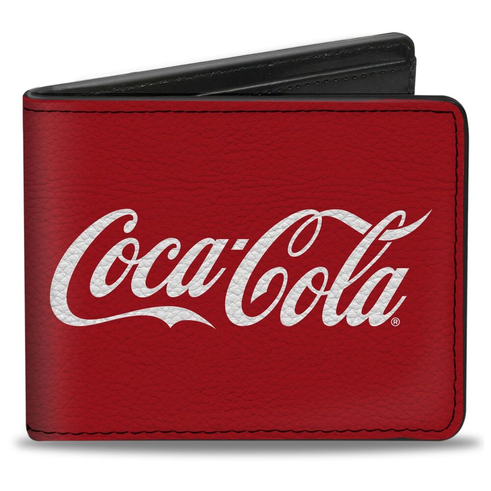 7829 The Coca-Cola Company Wallet, Bifold, Coca Cola Coke Script Logo